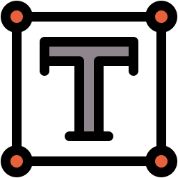 typograficzny ikona