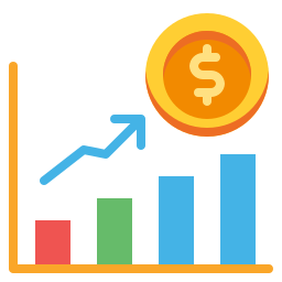 Growth chart icon