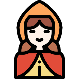 Little red riding hood icon