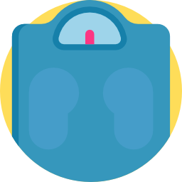 Weight scale icon