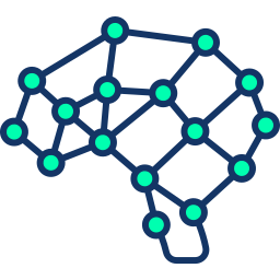 réseau neuronal Icône