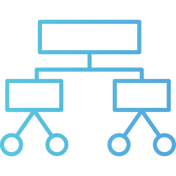 Decision tree icon