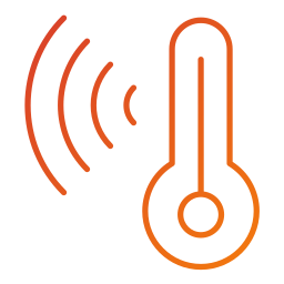 Smart temperature icon
