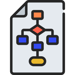 stroomschema icoon