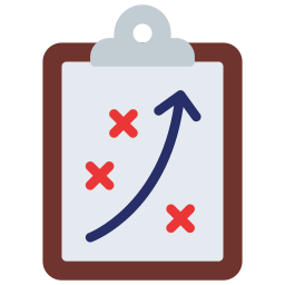 Strategic plan icon