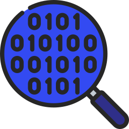 Binary code icon