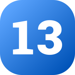 13 icoon