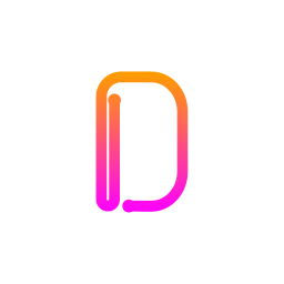 文字d icon