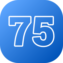 75 icono