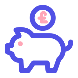 Piggy bank icon