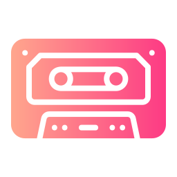 cassette bandje icoon