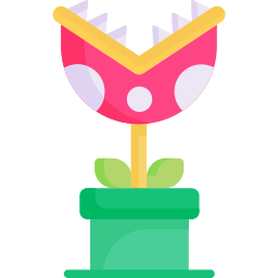 Плотоядное растение иконка