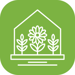 Farm house icon