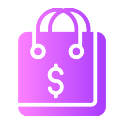 Shopper bag icon