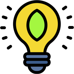 Eco light icon