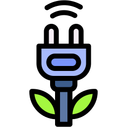 Eco energy icon