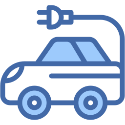 Electric car icon