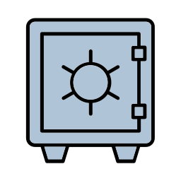 Safe box icon