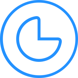 diagramme circulaire Icône