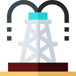 Oil derrick icon