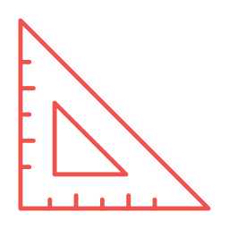 władca trójkątny ikona