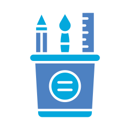 Graphic tools icon