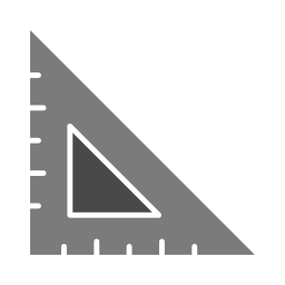 władca trójkątny ikona