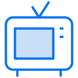 Television advertisement icon