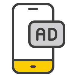 Mobile advertisement icon