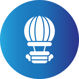 heißluftballon icon