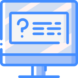 온라인 질문 icon