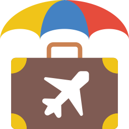 Travel insurance icon