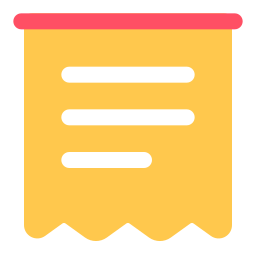 Receipt icon