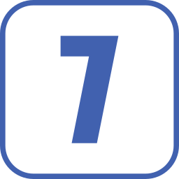 Number 7 icon