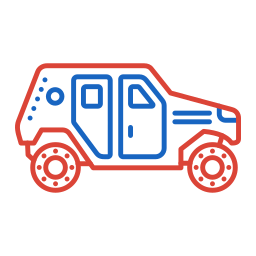 Armored vehicle icon