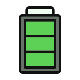 batterij balk icoon