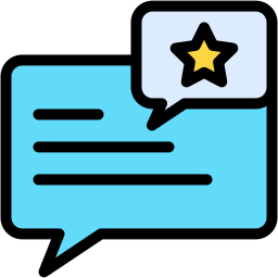 Chat bubble icon