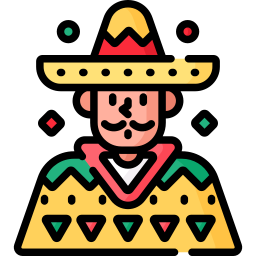 homem mexicano Ícone