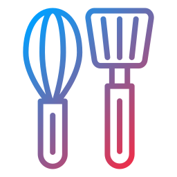 Cooking utensils icon