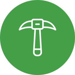 Pick hammer icon