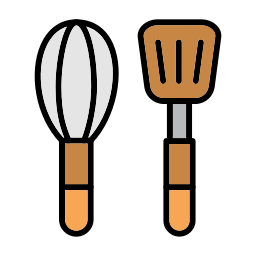 utensilios de cocina icono