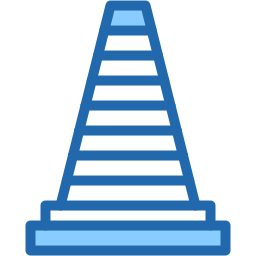 Traffic cone icon