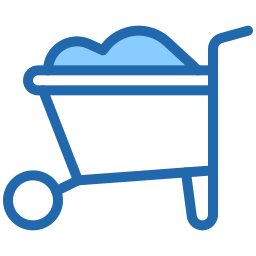 Wheelbarrow icon