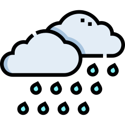 Heavy rain icon