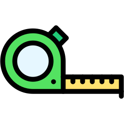 Measure tape icon