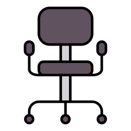 Office chair icon