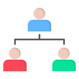 estrutura de organização Ícone