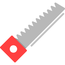 Hand saw icon