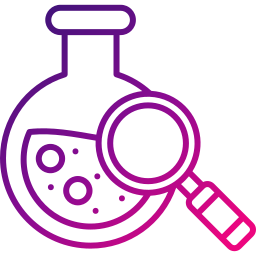 chemische analyse icoon