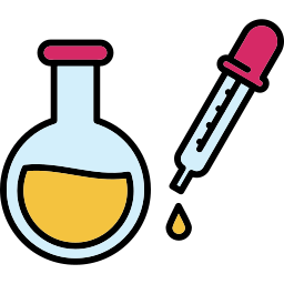 analyse chimique Icône